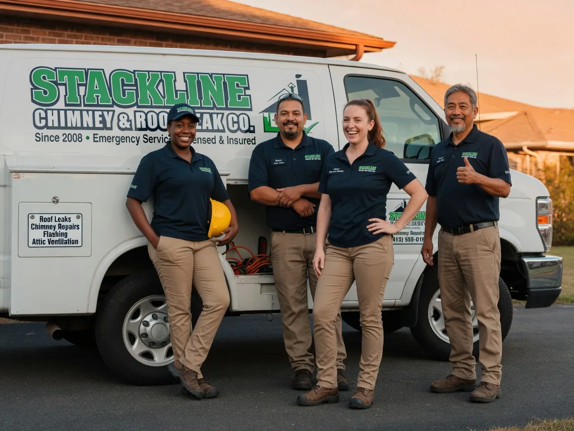 Chimney flashing repair company in Wadsworth, TX